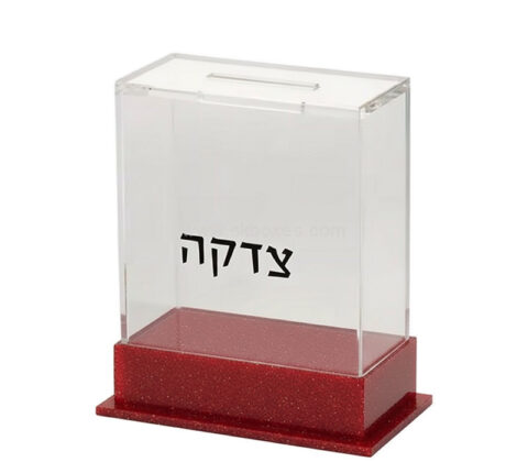 Custom acrylic vote suggestion box