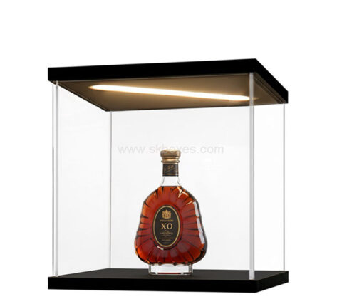 Custom acrylic illuminated XO display box