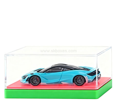 Custom acrylic illuminated model car display box