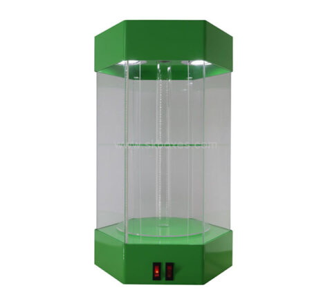 Custom acrylic retail LED display cabinet