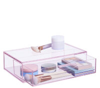 Custom acrylic skincare beauty drawer box BMB-321 Custom acrylic skincare beauty drawer box