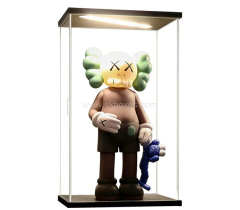 Custom acrylic display case for collectibles