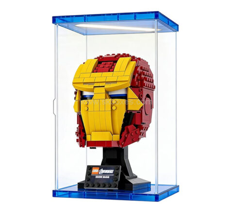 Custom acrylic illuminated display box for room decoration