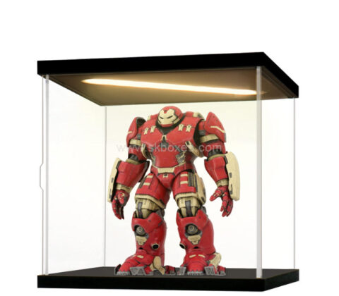 Custom acrylic lighted action figures display box