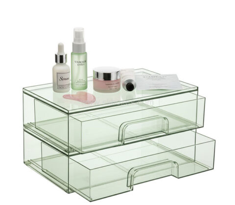 Custom acrylic makeup drawers organizer