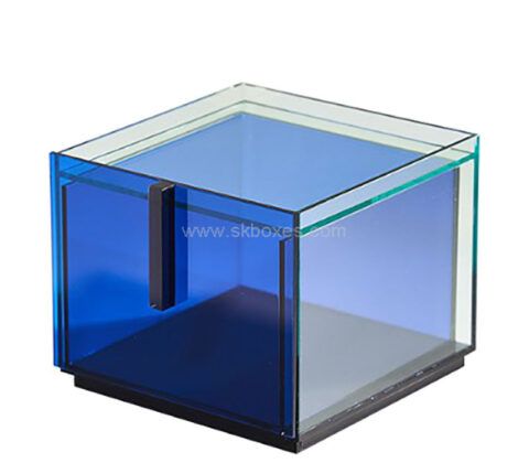 Custom acrylic square skincare storage box