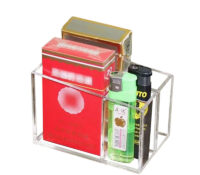 Custom acrylic cigarette & lighter storage box BSC-236 Custom acrylic cigarette & lighter storage box
