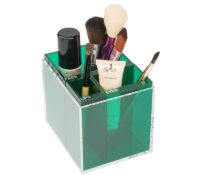 Custom acrylic makeup storage box BSC-237 Custom acrylic makeup storage box