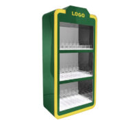 Custom acrylic boutiques 3 tiers display cabinet BDC-2506 Custom acrylic boutiques 3 tiers display cabinet