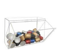 Custom acrylic wall coffee pod drawer box BFD-482 Custom acrylic wall coffee pod drawer box