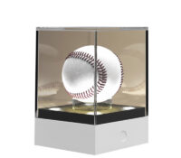 Custom acrylic LED baseball display box BLD-175 Custom acrylic LED baseball display box