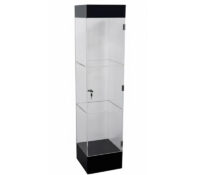 Custom acrylic 3 tiers lockable LED display cabinet BLD-179 Custom acrylic 3 tiers lockable LED display cabinet