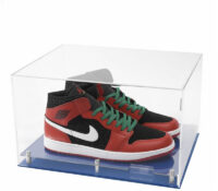 Custom acrylic luxury shoe display case BSB-045 Custom acrylic luxury shoe display case