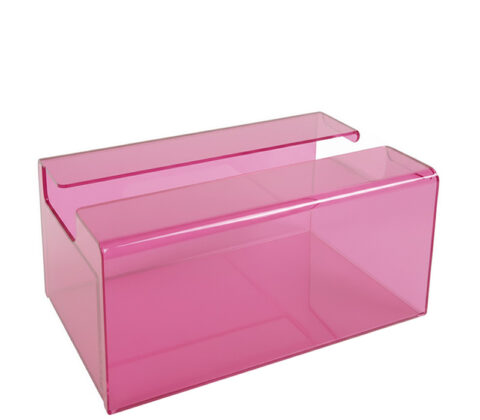 Custom acrylic tissue box cover