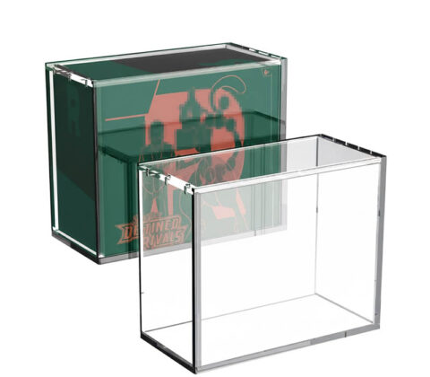 Custom acrylic ETB display storage box