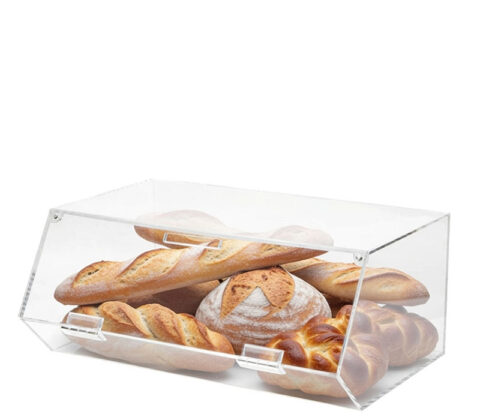 Custom acrylic bread storage box