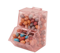 Custom acrylic wall supermarket candy dispenser BFD-486 Custom acrylic wall supermarket candy dispenser