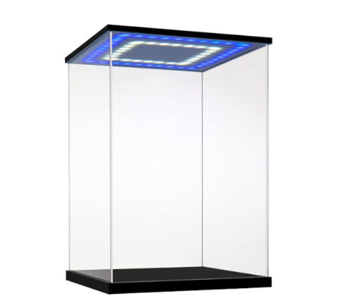 Custom acrylic memorabilia LED showcase