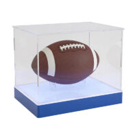 Custom acrylic memorabilia football illuminated showcase BLD-186 Custom acrylic memorabilia football illuminated showcase