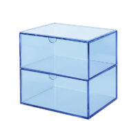 Custom acrylic makeup organizer with drawers BMB-341 Custom acrylic makeup organizer with drawers