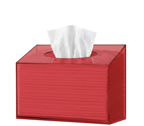 Custom acrylic hand towel box