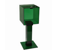 Custom plexiglass floor standing ballot box BBS-905 Custom plexiglass floor standing ballot box