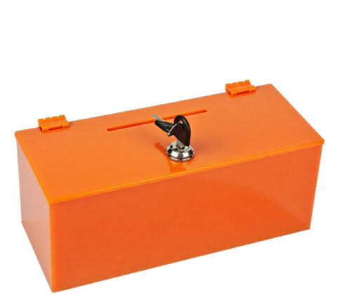 Custom plexiglass ballot box