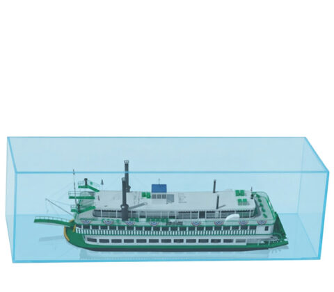 Custom acrylic sculpture art display box