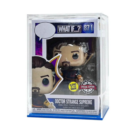 Custom acrylic funko pop protector display case