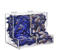 Custom acrylic snack sweet box BFD-491 Custom acrylic snack sweet box