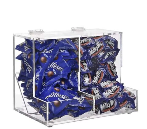 Custom acrylic snack sweet box