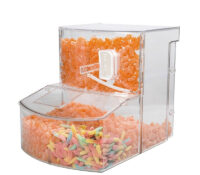 Custom acrylic supermarket candy display container BFD-494 Custom acrylic supermarket candy display container