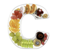 Custom acrylic snack letter shaped box BFD-495 Custom acrylic snack letter shaped box