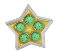 Custom acrylic star shaped chocolate box with lid BFD-498 Custom acrylic star shaped chocolate box with lid
