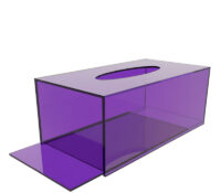 Custom acrylic rectangle dryer sheet container BTB-383 Custom acrylic rectangle dryer sheet container