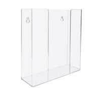 Custom acrylic hanging disposable gloves dispenser BTB-388 Custom acrylic hanging disposable gloves dispenser