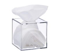 Custom acrylic square facial tissue box holder BTB-389 Custom acrylic square facial tissue box holder