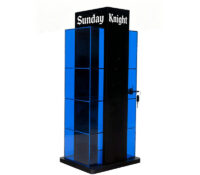 Custom acrylic small items display cabinet BDC-2528 Custom acrylic small items display cabinet