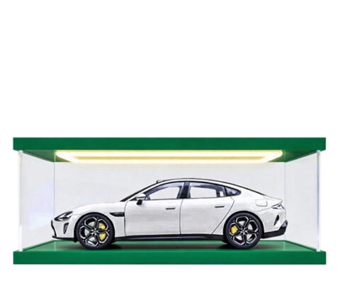 Custom acrylic model car LED display box