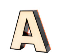 Custom acrylic storefront LED letter sign BLD-191 Custom acrylic storefront LED letter sign