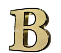 Custom acrylic 3D LED letter sign BLD-192 Custom acrylic 3D LED letter sign