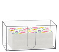 Custom acrylic rectangle dinner tissue holder box BTB-392 Custom acrylic rectangle dinner tissue holder box