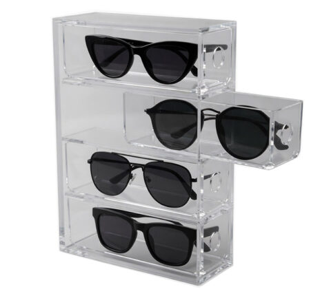 Custom acrylic sunglasses drawers box