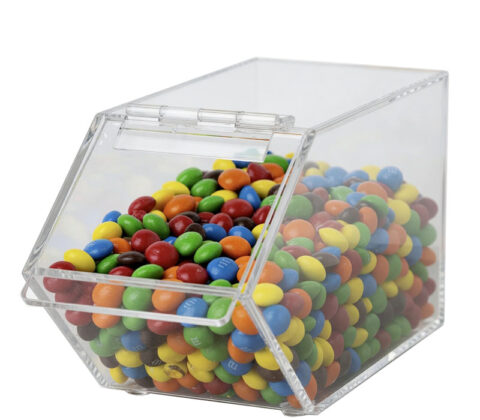 Custom acrylic candy storage container
