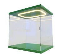 Custom acrylic retail shop illuminated display box BLD-203 Custom acrylic retail shop illuminated display box