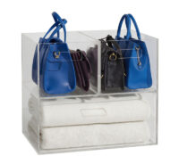 Custom acrylic luxury household organizer box BSC-275 Custom acrylic luxury household organizer box