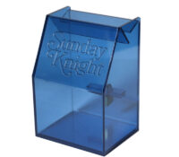 Custom plexiglass ballot box with padlock & key BBS-926 Custom plexiglass ballot box with padlock & key