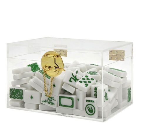Custom acrylic mahjong display box