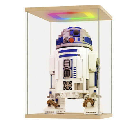 Custom acrylic collectibles illuminated showcase