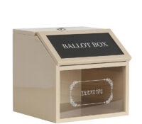 Custom acrylic ballot proposal box BBS-937 Custom acrylic ballot proposal box